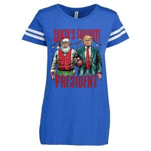 SantaS Favorite President Enza Ladies Jersey Football T-Shirt