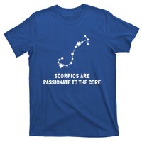 Scorpio Facts Passionate To The Core Funny Astrology Gift T-Shirt