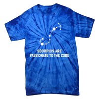 Scorpio Facts Passionate To The Core Funny Astrology Gift Tie-Dye T-Shirt