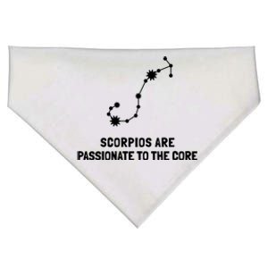 Scorpio Facts Passionate To The Core Funny Astrology Gift USA-Made Doggie Bandana