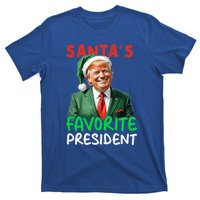 SantaS Favorite President Trump Christmas Santa Hat Gift T-Shirt