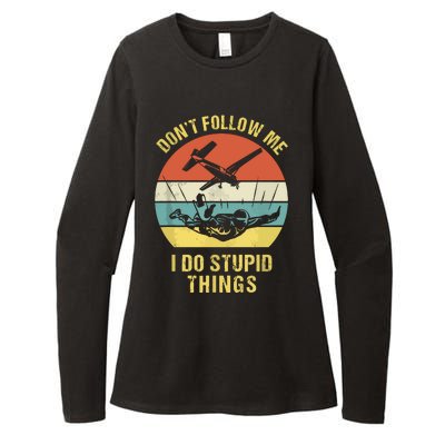 Skydiving Funny Quote Design For A Skydiver Womens CVC Long Sleeve Shirt