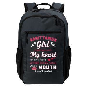 Sagittarius Funny Quote With Zodiac Sign Birthday Gift Meaningful Gift Daily Commute Backpack