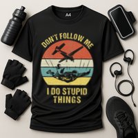 Skydiving Funny Quote Design For A Skydiver Performance Shirt