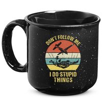 Skydiving Funny Quote Design For A Skydiver 15oz Campfire Ceramic Mug