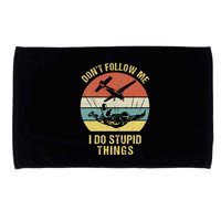Skydiving Funny Quote Design For A Skydiver Microfiber Hand Towel
