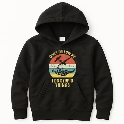 Skydiving Funny Quote Design For A Skydiver Kids Hoodie