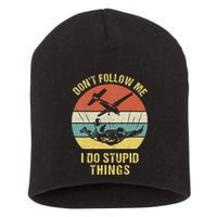 Skydiving Funny Quote Design For A Skydiver Short Acrylic Beanie