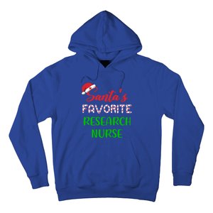 Santas Favorite Research Nurse Funny Chritsmas Gift Hoodie