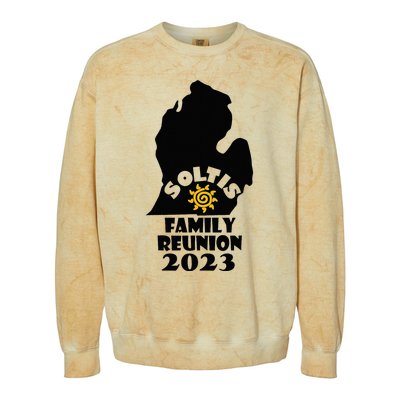 Soltis Family Reunion Colorblast Crewneck Sweatshirt