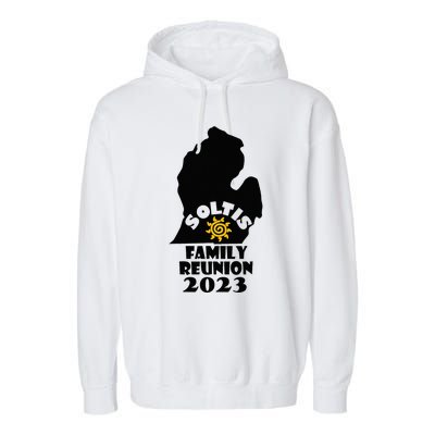 Soltis Family Reunion Garment-Dyed Fleece Hoodie