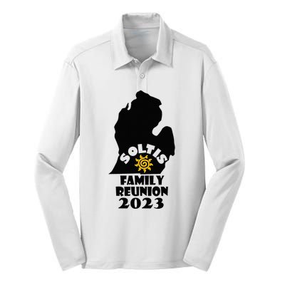 Soltis Family Reunion Silk Touch Performance Long Sleeve Polo