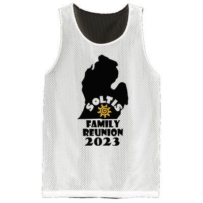 Soltis Family Reunion Mesh Reversible Basketball Jersey Tank