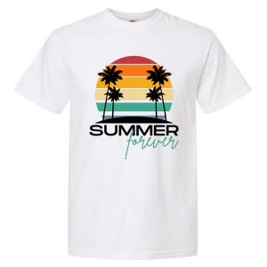 Summer Forever Retro Sunset Tropical Garment-Dyed Heavyweight T-Shirt