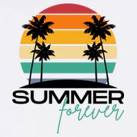 Summer Forever Retro Sunset Tropical T-Shirt