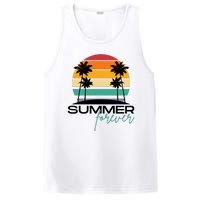 Summer Forever Retro Sunset Tropical PosiCharge Competitor Tank