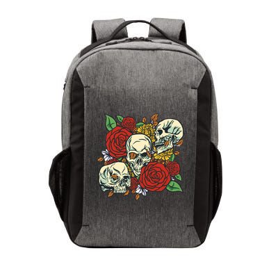 Skull Floral Rose Vector Backpack