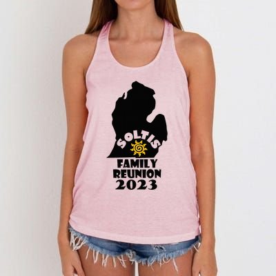 Soltis Family Reunion Women's Knotted Racerback Tank