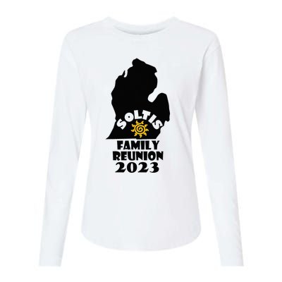 Soltis Family Reunion Womens Cotton Relaxed Long Sleeve T-Shirt