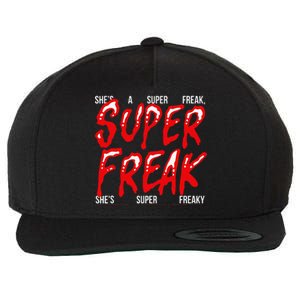 Super Freak Rick James Halloween Lyrics Wool Snapback Cap