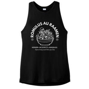 Sci Fi Red Rising Romulus Au Ramen Howlers Institude Ladies PosiCharge Tri-Blend Wicking Tank