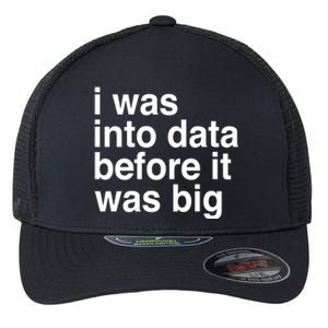 Sophie From Romania I Was Into Data Before It Was Big Flexfit Unipanel Trucker Cap