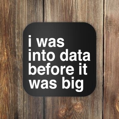 Sophie From Romania I Was Into Data Before It Was Big Coaster