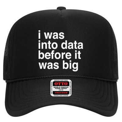 Sophie From Romania I Was Into Data Before It Was Big Trucker Hat
