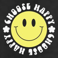 Smile Face Retro Choose Happy Cute Peace Positive  70s Adult Drive Performance Visor