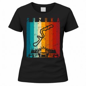 Suzuka Formula Racing Track Circuit Fan Women's T-Shirt