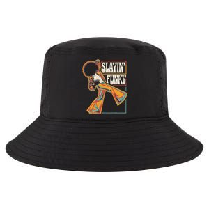 Slayin Funky Retro 1970s Afro Disco Soul Music Cool Comfort Performance Bucket Hat