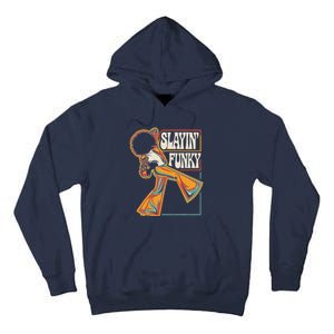 Slayin Funky Retro 1970s Afro Disco Soul Music Tall Hoodie