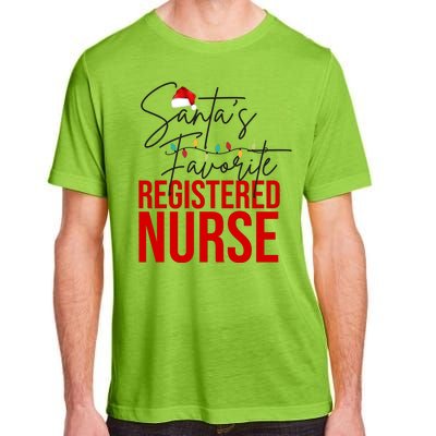 Santa's Favorite Register Nurse Adult ChromaSoft Performance T-Shirt