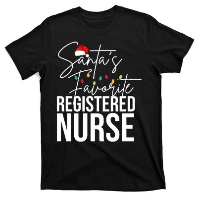 Santa's Favorite Register Nurse T-Shirt