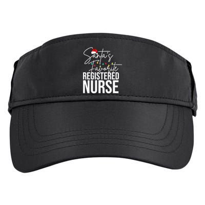 Santa's Favorite Register Nurse Adult Drive Performance Visor