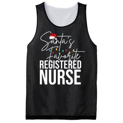 Santa's Favorite Register Nurse Mesh Reversible Basketball Jersey Tank