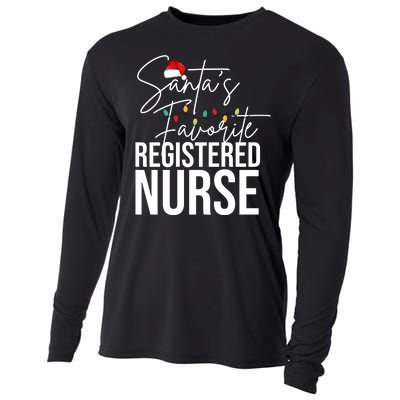 Santa's Favorite Register Nurse Cooling Performance Long Sleeve Crew