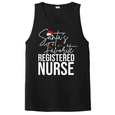 Santa's Favorite Register Nurse PosiCharge Competitor Tank