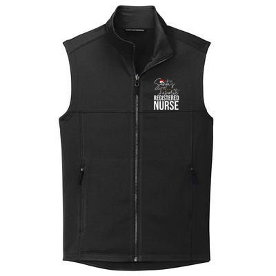 Santa's Favorite Register Nurse Collective Smooth Fleece Vest