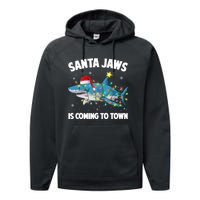 Santa Face Retro Sunglasses Christmas Xmas Performance Fleece Hoodie