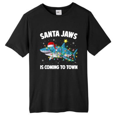 Santa Face Retro Sunglasses Christmas Xmas Tall Fusion ChromaSoft Performance T-Shirt