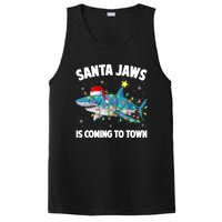 Santa Face Retro Sunglasses Christmas Xmas PosiCharge Competitor Tank