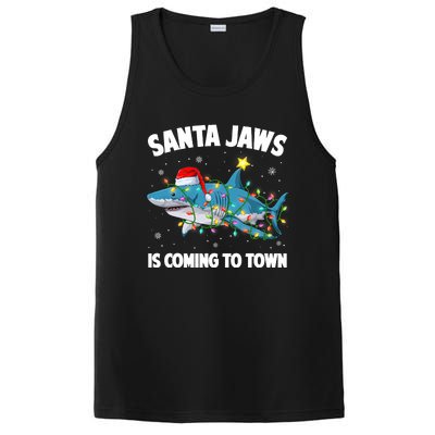 Santa Face Retro Sunglasses Christmas Xmas PosiCharge Competitor Tank