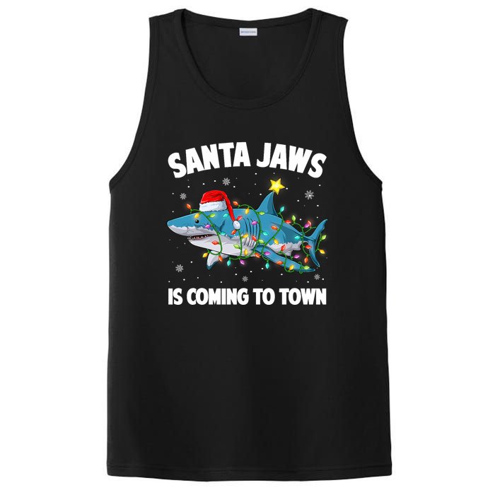 Santa Face Retro Sunglasses Christmas Xmas PosiCharge Competitor Tank