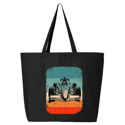 Sunset Formula Racing Race Car Silhouette 25L Jumbo Tote