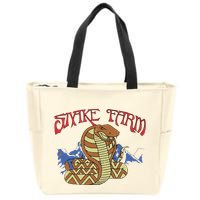 Snake Farm Rock Music Zip Tote Bag