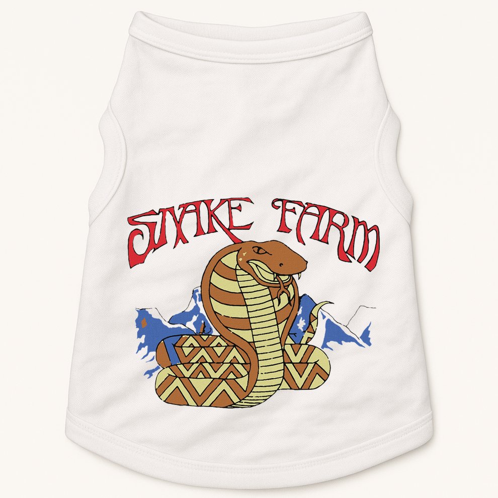 Snake Farm Rock Music Doggie Tank