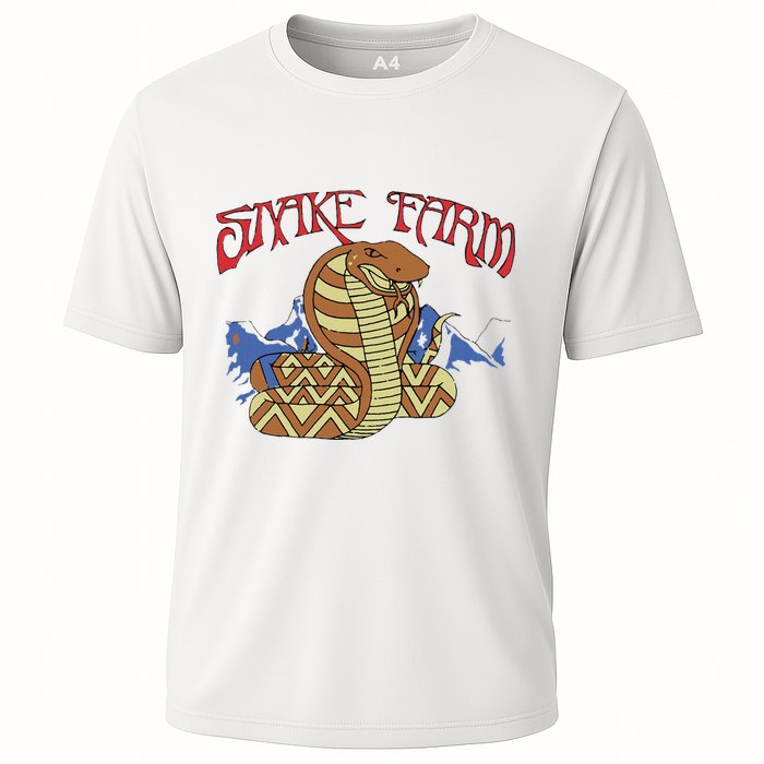 Snake Farm Rock Music Cooling Performance Crew T-Shirt