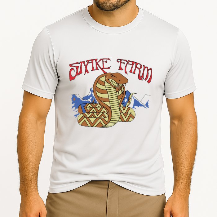 Snake Farm Rock Music Cooling Performance Crew T-Shirt
