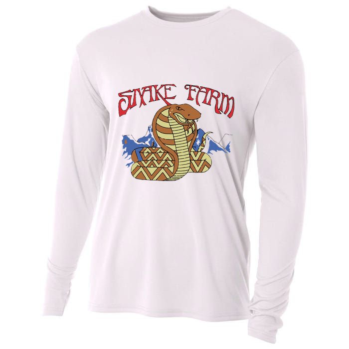 Snake Farm Rock Music Cooling Performance Long Sleeve Crew